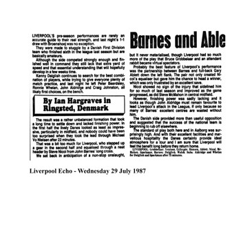 Liverpool Echo cutting