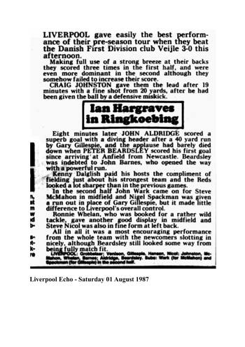 Liverpool Echo cutting