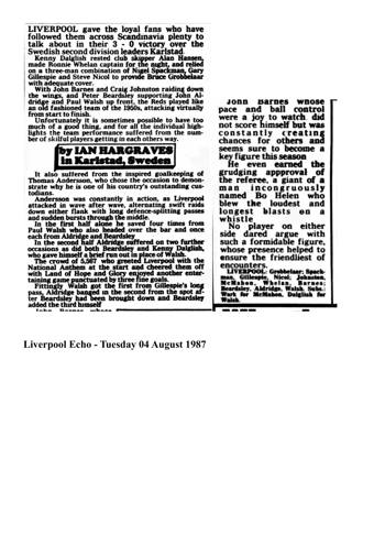 Liverpool Echo cutting