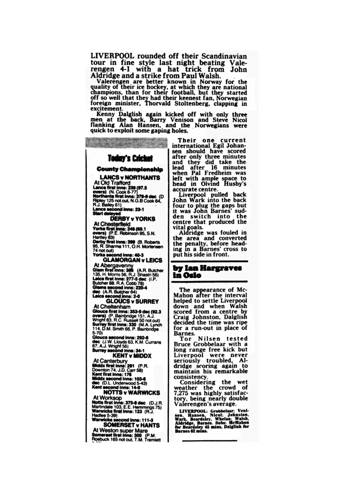 Liverpool Echo cutting