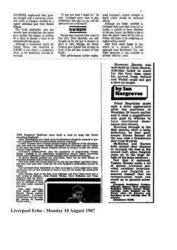 Liverpool Echo cutting