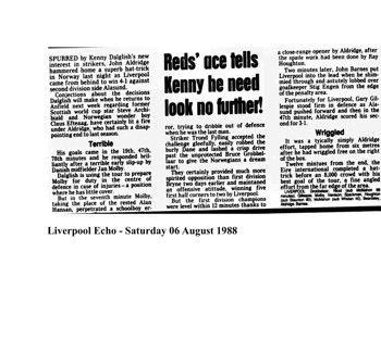 Liverpool Echo cutting