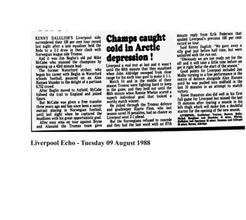 Liverpool Echo cutting