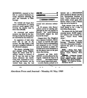 Liverpool Echo cutting