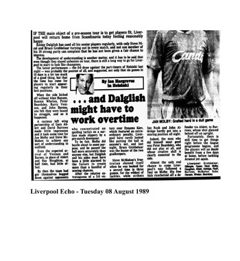 Liverpool Echo cutting