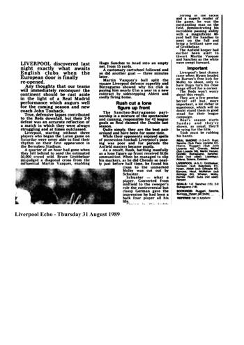 Liverpool Echo cutting