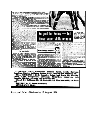 Liverpool Echo cutting