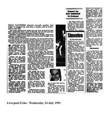 Liverpool Echo cutting