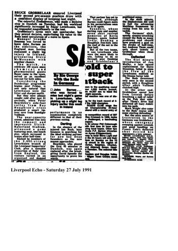 Liverpool Echo cutting