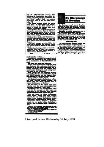 Liverpool Echo cutting