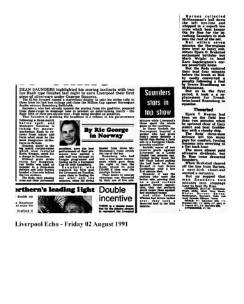 Liverpool Echo cutting