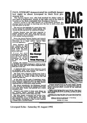 Liverpool Echo cutting