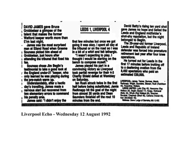 Liverpool Echo cutting