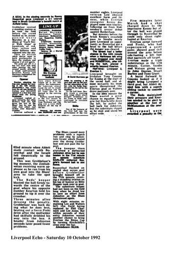 Liverpool Echo cutting