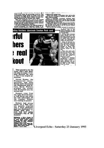 Liverpool Echo cutting