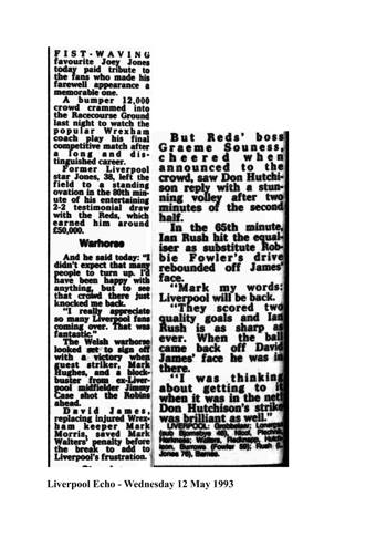 Liverpool Echo cutting