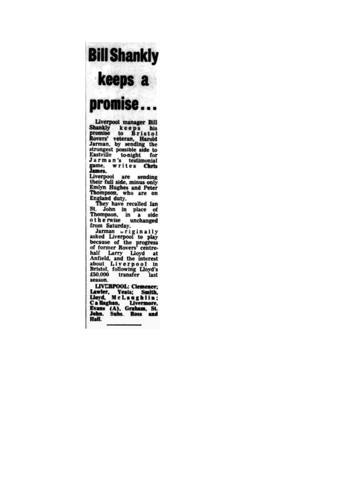 Newspaper cutting