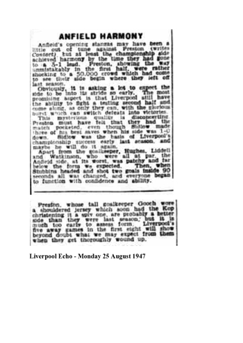 Liverpool Echo Report