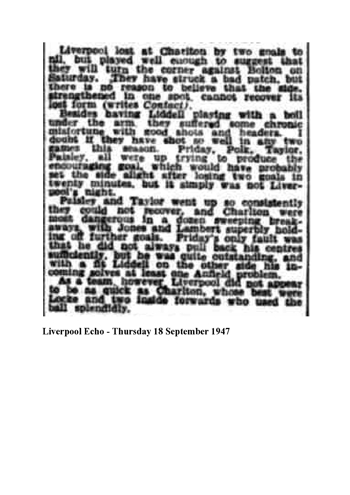 Liverpool Echo Report