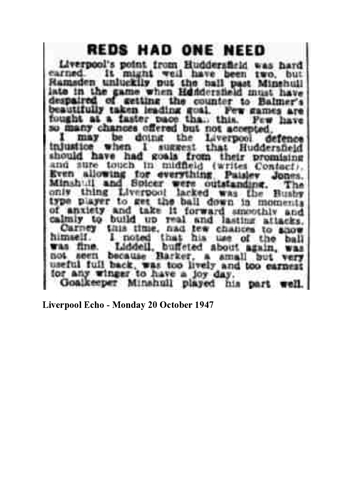 Liverpool Echo Report