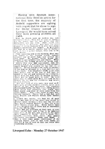 Liverpool Echo Report