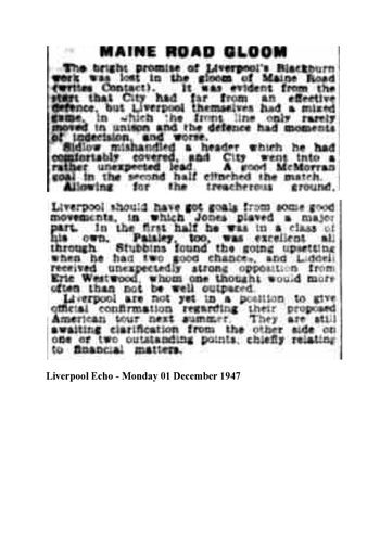 Liverpool Echo Report