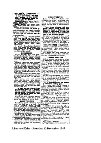 Liverpool Echo Report