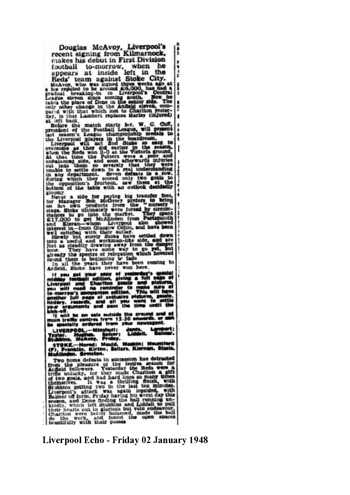 Liverpool Echo Report