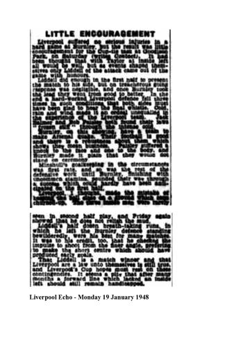 Liverpool Echo Report