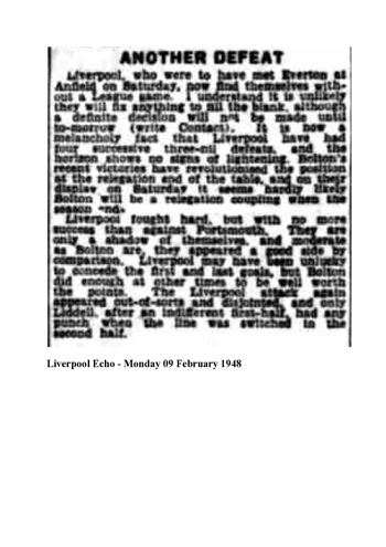 Liverpool Echo Report