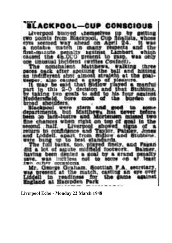 Liverpool Echo Report