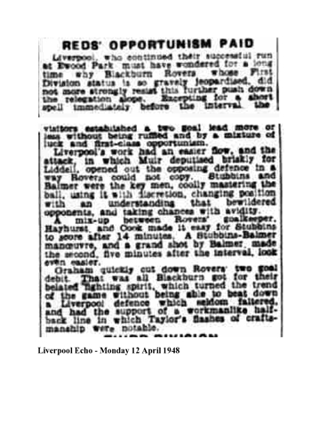 Liverpool Echo Report