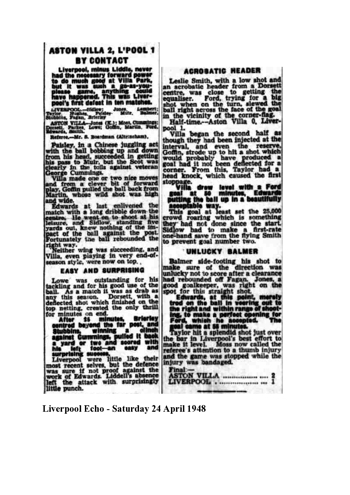 Liverpool Echo Report