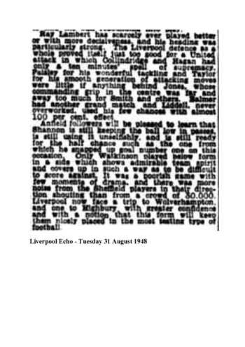 Liverpool Echo Report