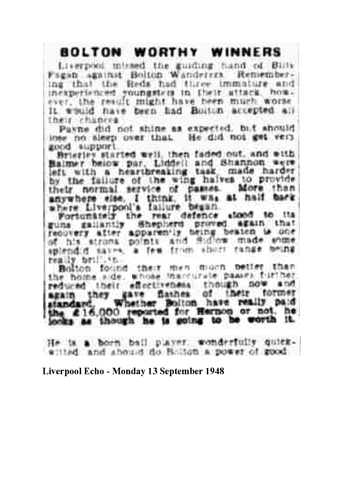 Liverpool Echo Report