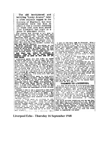 Liverpool Echo Report