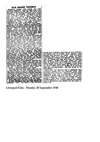 Liverpool Echo Report