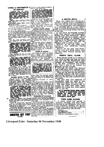 Liverpool Echo Report