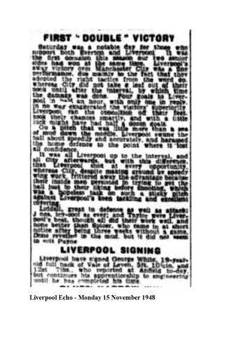 Liverpool Echo Report