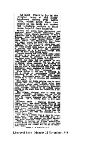 Liverpool Echo Report