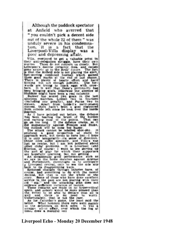 Liverpool Echo Report