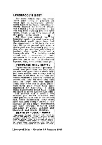 Liverpool Echo Report