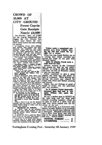 Nottingham Evening Post report