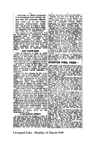 Liverpool Echo Report