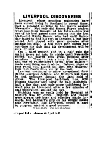 Liverpool Echo Report