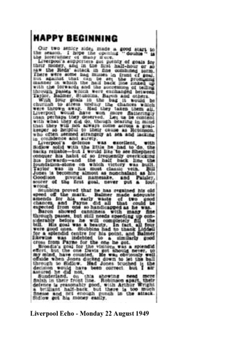 Liverpool Echo Report