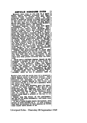 Liverpool Echo Report