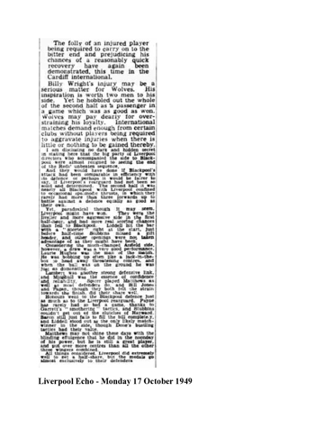 Liverpool Echo Report