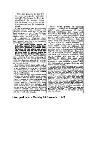 Liverpool Echo Report