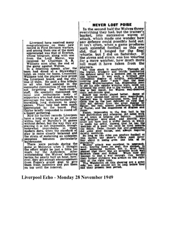 Liverpool Echo Report